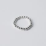 Grappe Gyűrű 925 sterling ezüst ródium bevonattal - Souveraine