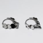 Esmeralda Fülbevaló 925 sterling ezüst ródium bevonattal - Souveraine