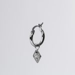 Soleil Fülbevaló 925 sterling ezüst ródium bevonattal - Souveraine