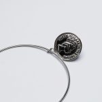 Elizabeth Fülbevaló 925 sterling ezüst ródium bevonattal - Souveraine