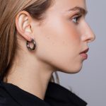 Patricia Fülbevaló 925 sterling ezüst ródium bevonattal - Souveraine