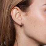 Rosalie Fülbevaló 925 sterling ezüst ródium bevonattal - Souveraine