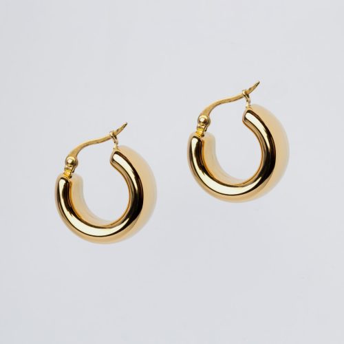 Nora fülbevaló 18 karátos arannyal borított nemesacél - Souveraine Jewelry