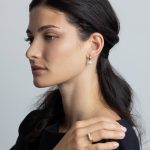 Pearl fülbevaló aranyozott nemesacél gyönggyel - Souveraine Jewelry
