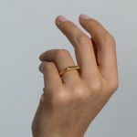 Cora Gyűrű 18 karátos arannyal bevont kopásálló Souveraine Jewelry