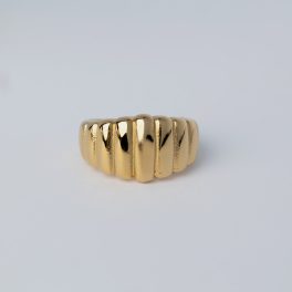 Dakota Gyűrű 18 karátos arannyal borított nemesacél Souveraine Jewelry