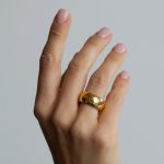 Patty Gyűrű 18 karátos arannyal bevont nemesacél Souveraine Jewelry