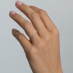 Hope Gyűrű aranyozott kopásálló hipoallergén Souveraine Jewelry