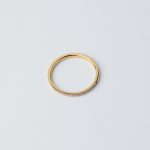 Hope Gyűrű aranyozott kopásálló hipoallergén Souveraine Jewelry