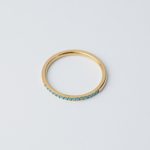 Sky Gyűrű 18 karátos arannyal borított nemesacél Souveraine Jewelry