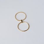 Rory Gyűrű aranyozott kopásálló hipoallergén Souveraine Jewelry