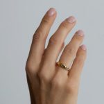 Sage Gyűrű 18 karátos arannyal bevont nemesacél Souveraine Jewelry