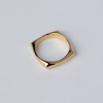 Raya Gyűrű aranyozott kopásálló hipoallergén Souveraine Jewelry