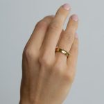 Maggie Gyűrű 18 karátos arannyal bevont kopásálló Souveraine Jewelry