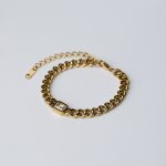 Murphy karlánc 18 karátos arannyal borított nemesacél - Souveraine Jewelry