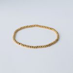Jennifer karlánc 18 karátos arannyal borított nemesacél - Souveraine Jewelry