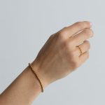 Jennifer karlánc 18 karátos arannyal borított nemesacél - Souveraine Jewelry