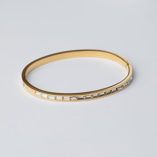 Indie karperec 18 karátos arannyal borított nemesacél - Souveraine Jewelry
