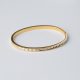 Indie karperec 18 karátos arannyal borított nemesacél - Souveraine Jewelry