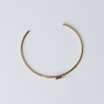 Indie karperec 18 karátos arannyal borított nemesacél cirkóniával - Souveraine Jewelry