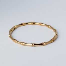 Bones karperec 18 karátos arannyal borított nemesacél - Souveraine Jewelry