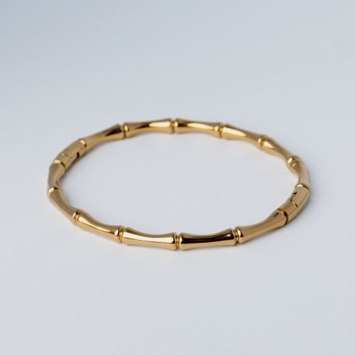 Bones karperec 18 karátos arannyal borított nemesacél - Souveraine Jewelry