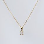 Miracle nyaklánc aranyozott nemesacél cirkónia kővel Souveraine Jewelry