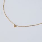 Love nyaklánc 18 karátos arannyal borított nemesacél Souveraine Jewelry