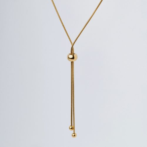 Chic nyaklánc 18 karátos arannyal borított nemesacél Souveraine Jewelry