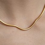 Allie nyaklánc aranyozott kopásálló hipoallergén Souveraine Jewelry