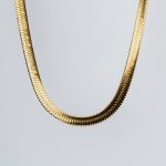 Britney nyaklánc 18 karátos arannyal borított nemesacél Souveraine Jewelry