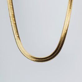 Britney nyaklánc 18 karátos arannyal borított nemesacél Souveraine Jewelry