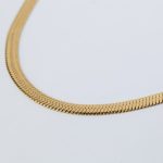 Britney nyaklánc 18 karátos arannyal borított nemesacél Souveraine Jewelry